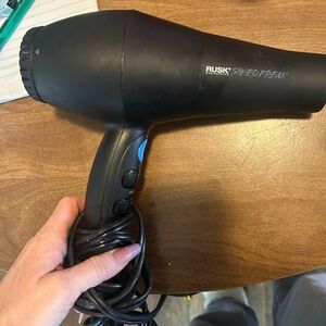 Rusk Speed Freak Professional Black Hair Dryer